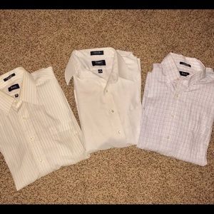 Men’s dress shirt LOT - set of 3. Size 16/ 34-35